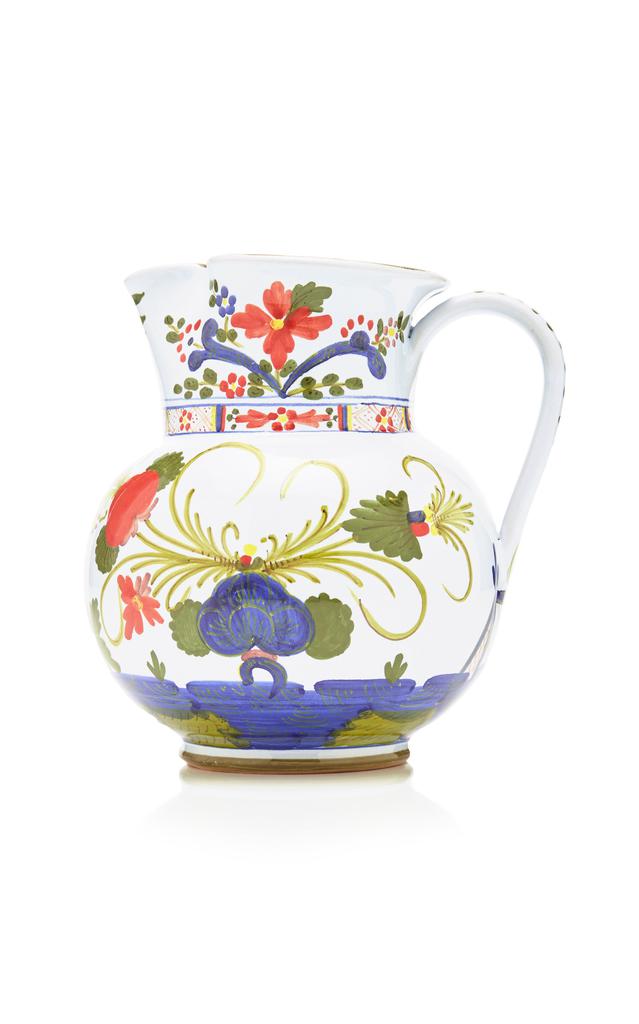MoDA Moda Domus - Carnation Porcelain Jug - Multi - Moda Operandi