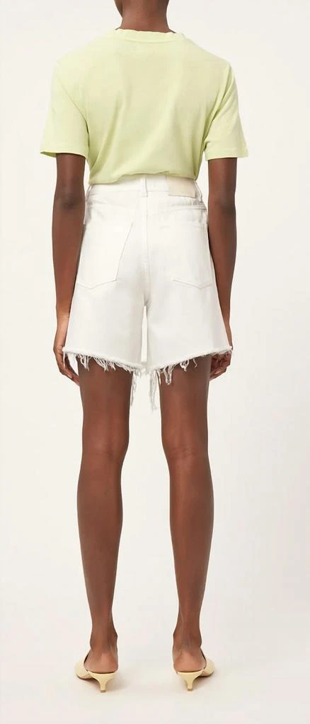 DL1961 - Women's Emilie Short High Rise Vintage In White 2