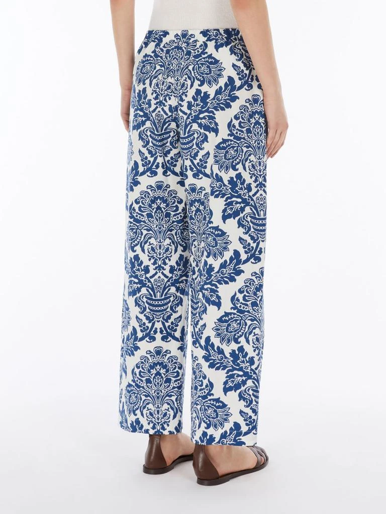 Max Mara Printed poplin trousers 3