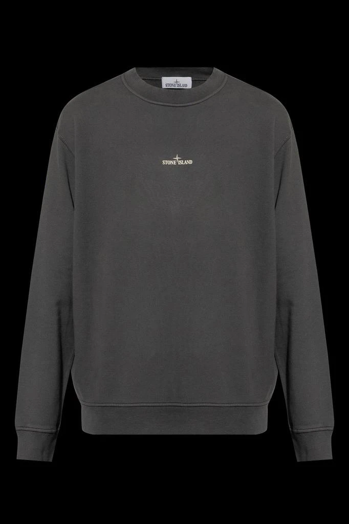 Stone Island Stone Island Logo Printed Crewneck Sweatshirt 1