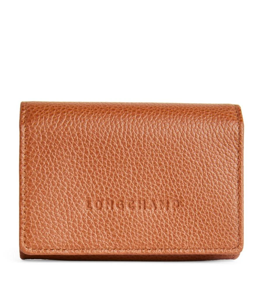 Longchamp Leather Le Foulonné Coin Purse 1