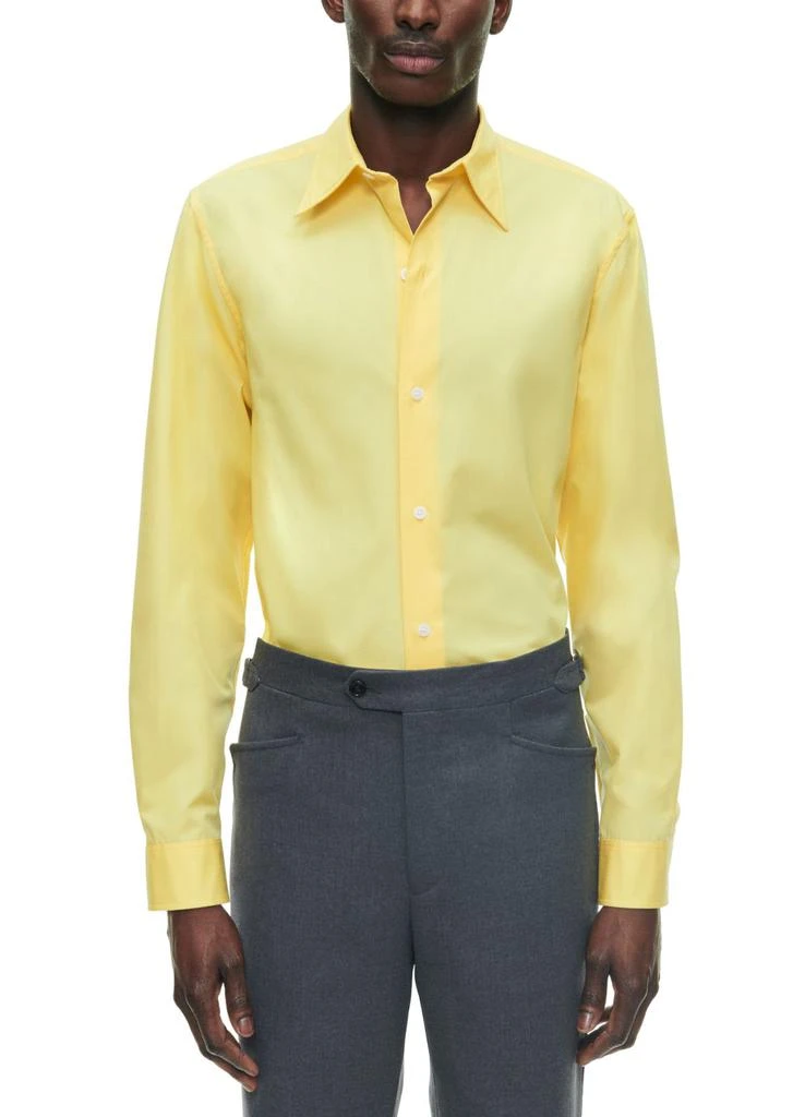 Fursac Cotton swallow collar shirt 2