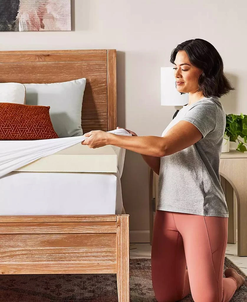Serta 3-inch Align Revive Memory Foam Mattress Topper 4