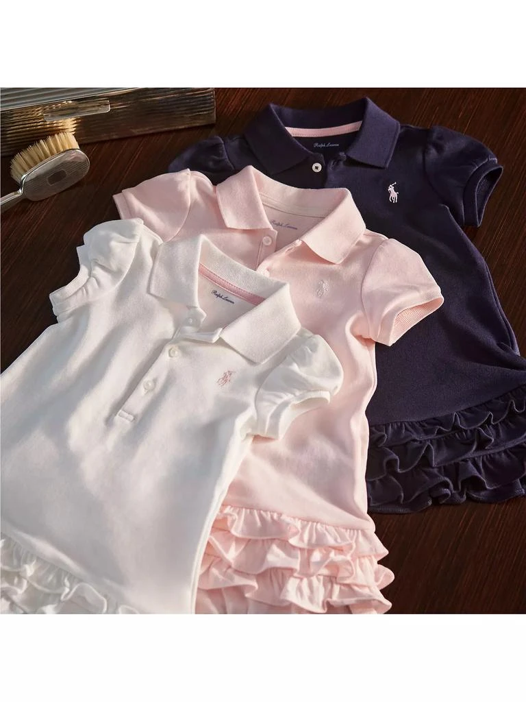 Ralph Lauren Baby Girl's 2-Piece Cupcake Polo Dress & Bloomers Set 3