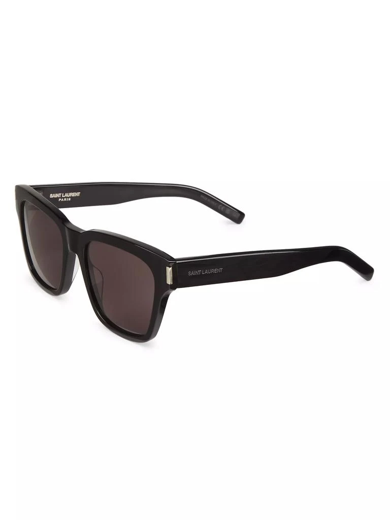 Yves Saint Laurent New Wave 54MM Rectangular Acetate Sunglasses 2