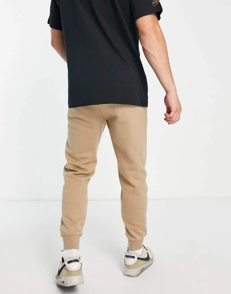 NIKE Nike Club cuffed joggers in khaki 2