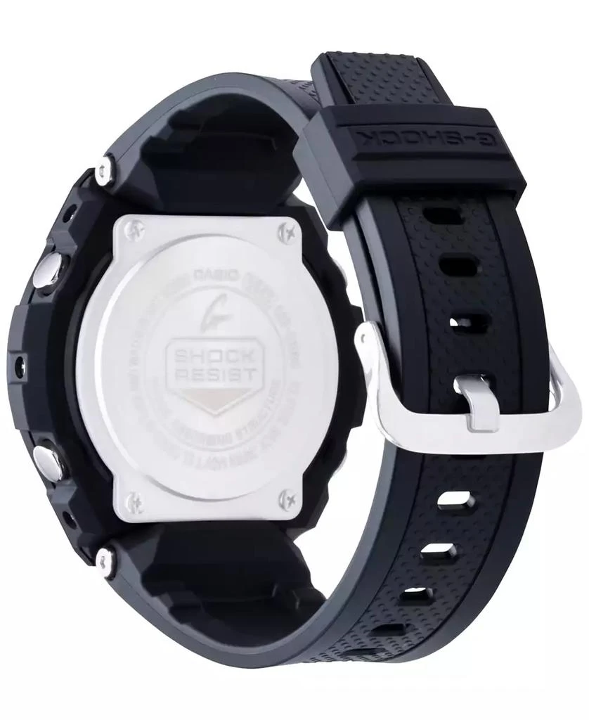 G-Shock Men's Analog-Digital Black IP with Black Resin Strap G-Steel Watch 51x53mm GSTS100G-1B 2