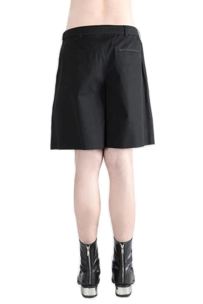 Yves Saint Laurent Saint Laurent Belted Poplin Shorts 3