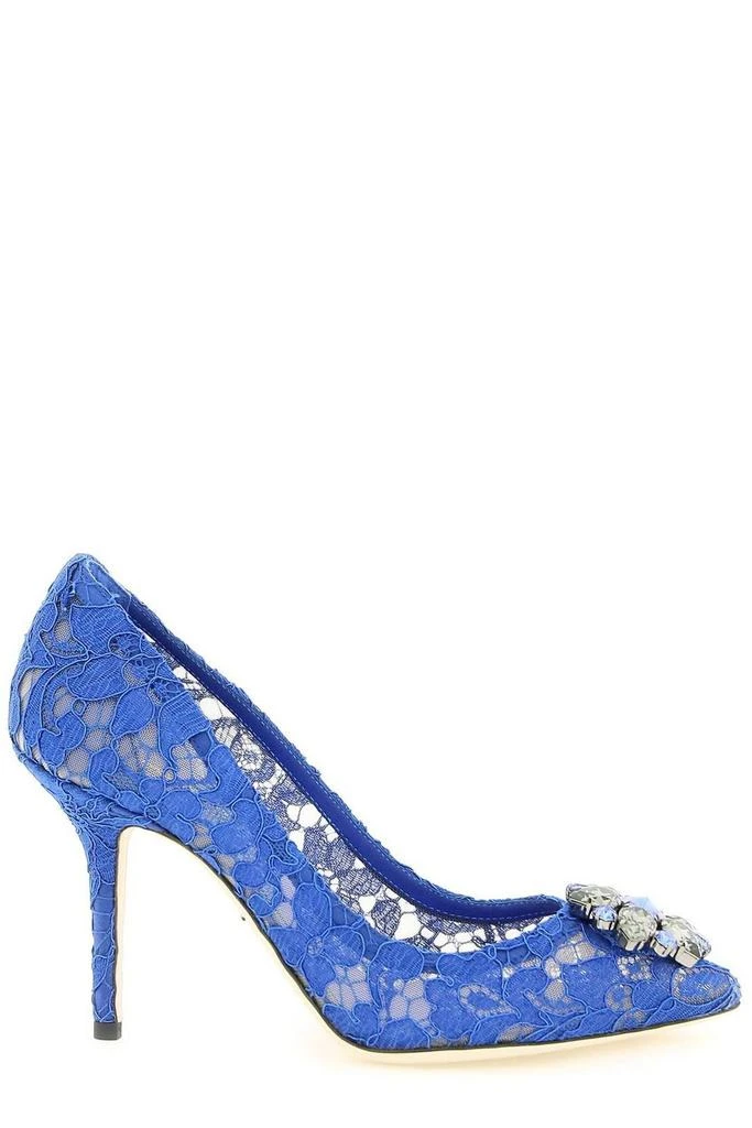 Dolce 
Gabbana Dolce 
Gabbana Taormina Lace Embellished Pumps 1