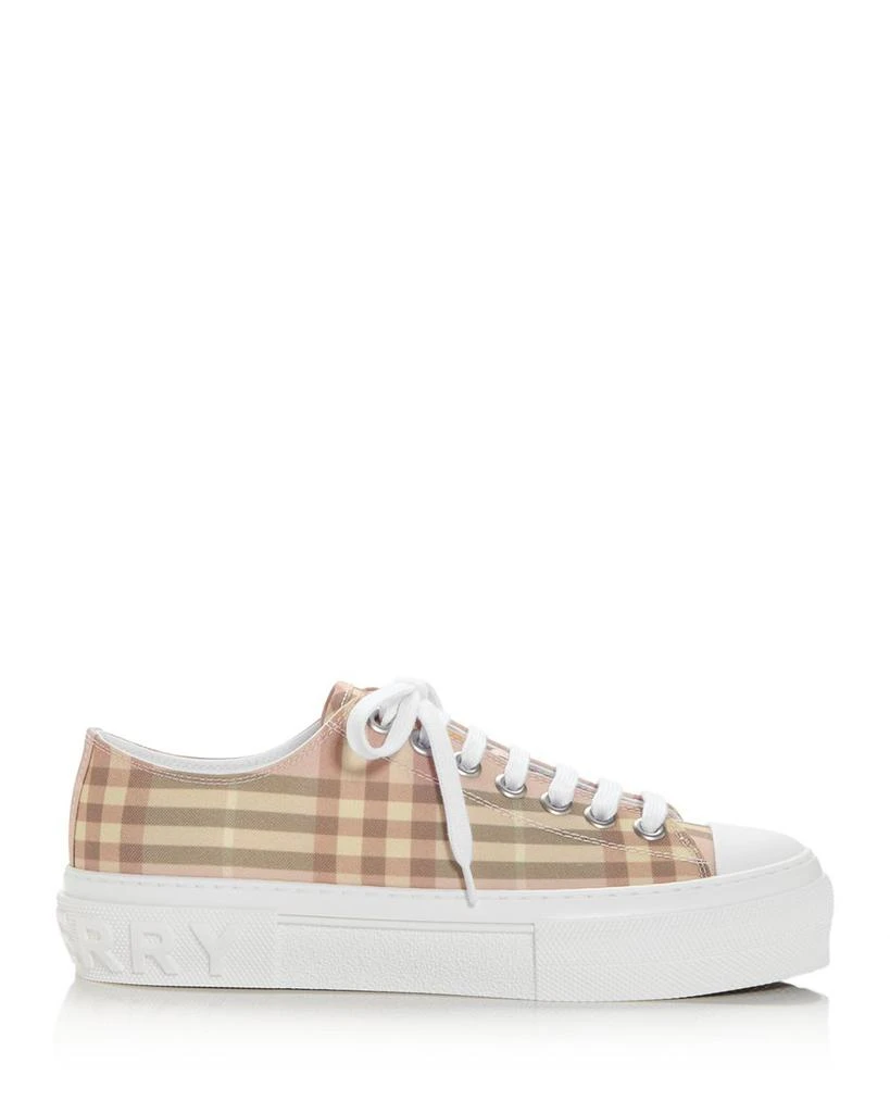 Burberry Women's Check Platform Sneakers 2