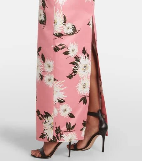 Emilia Wickstead Emine floral taffeta faille gown 5