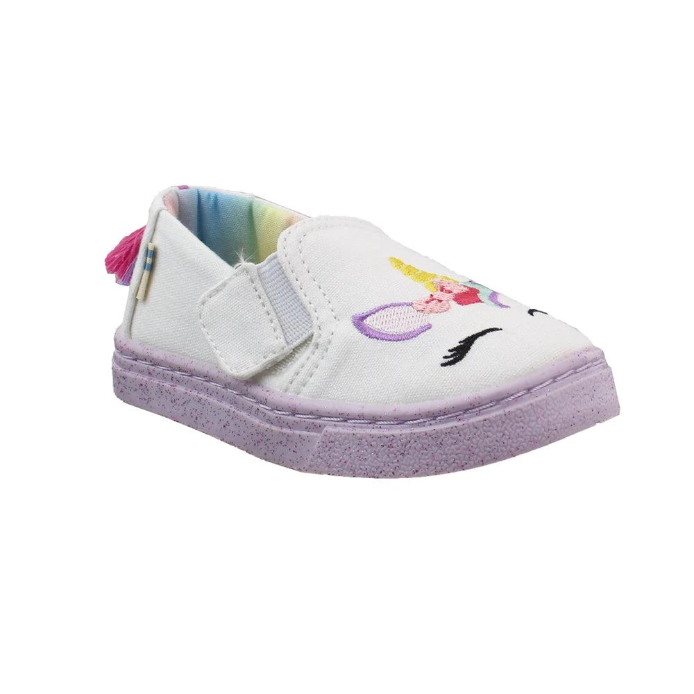 TOMS Luca Embroidered Slip On Sneakers (Infant-Little Kid) 2