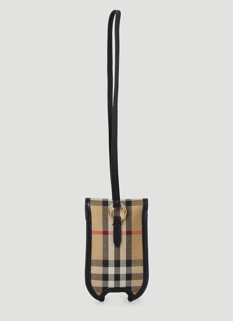 Burberry Burberry Vintage Check Neck Strapped Gel Holder Bag 2