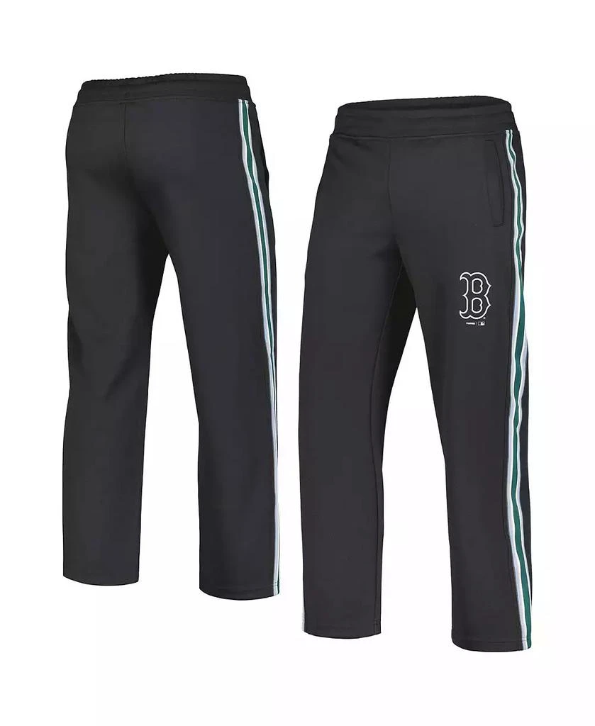 PLEASURES Men's Black Boston Red Sox Ballpark Track Pants 1