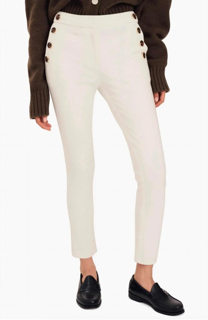 Derek Lam Derek Lam 10 Crosby - Kelis Ankle Straight Leg Sailor Pants