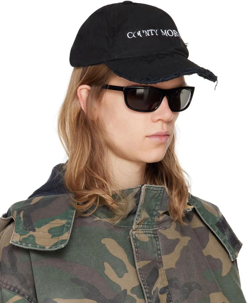 ALEXANDER DIGENOVA Black 'County Morgue' Cap 2