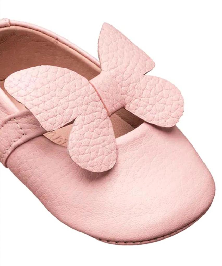 Elephantito Elephantito - Girl's Butterfly Baby Ballerina Shoes