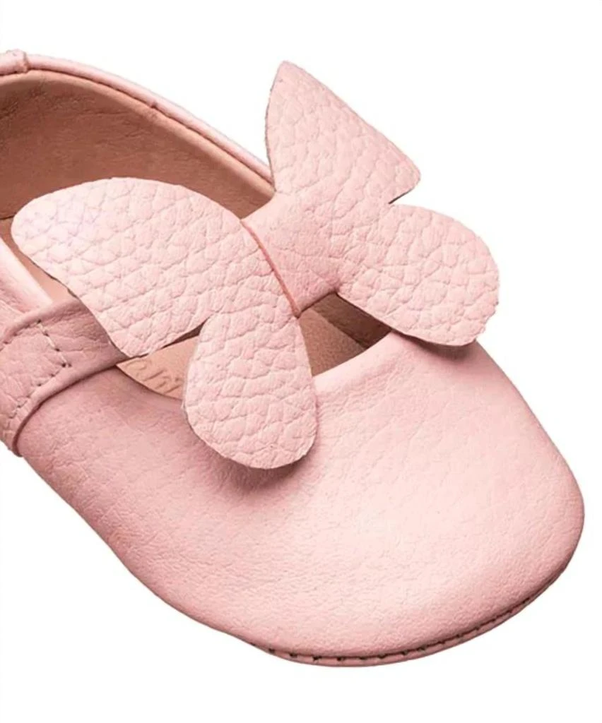 Elephantito Elephantito - Girl's Butterfly Baby Ballerina Shoes 2