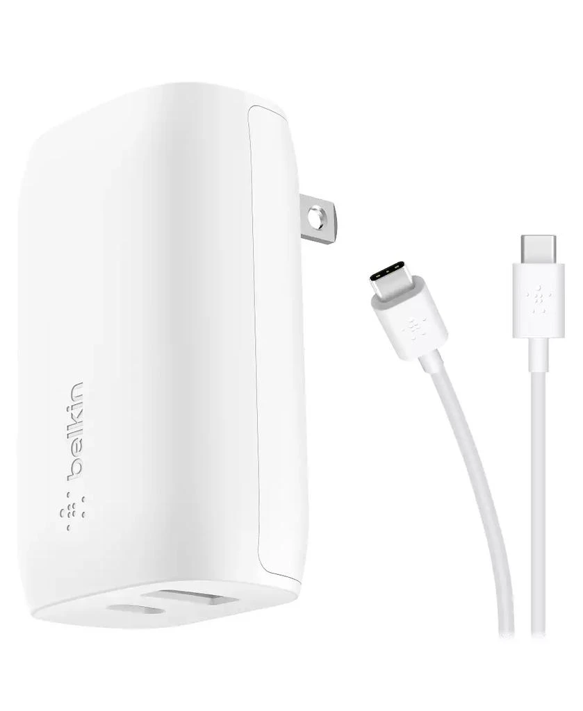 Belkin BoostCharge Dual Port USB-A and USB-C PD 37W Wall Charger with PPS