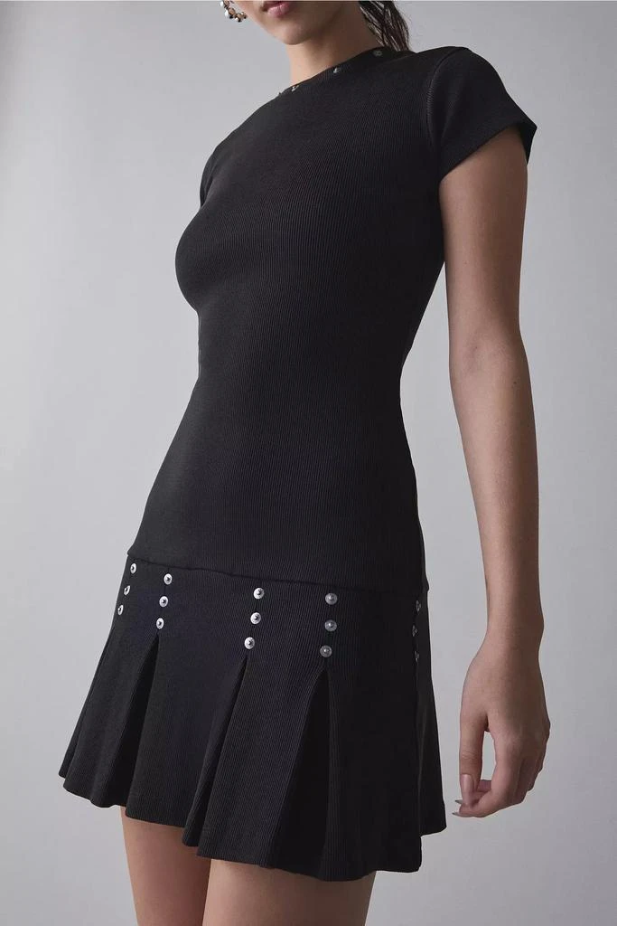The Ragged Priest The Ragged Priest Transit Drop-Waist Pleated Mini Dress 2