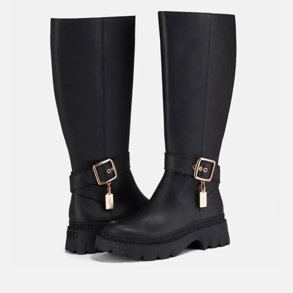 Coach Coach James Leather Knee-High Boots 5