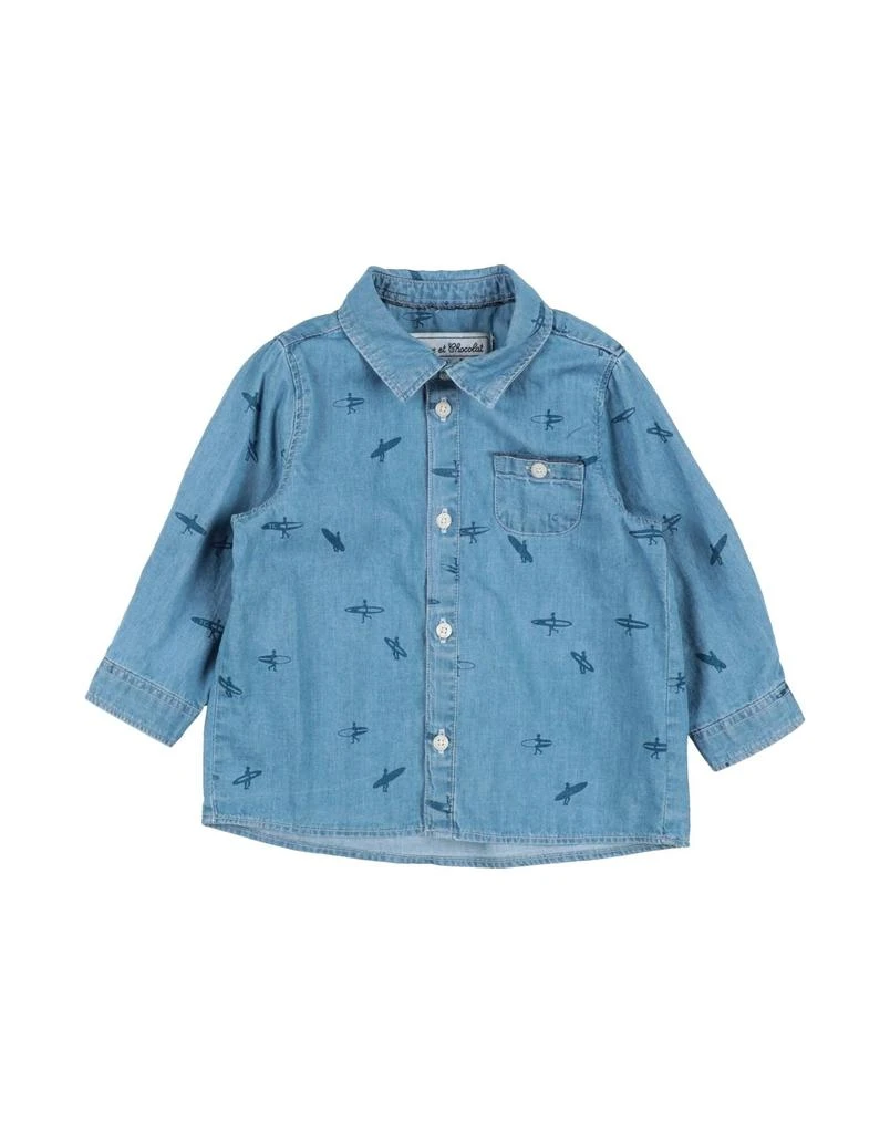 Tartine et Chocolat Denim shirt 1