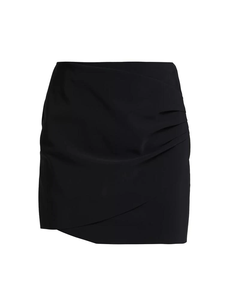 Chiara Boni Dijent Ruched Miniskirt 1