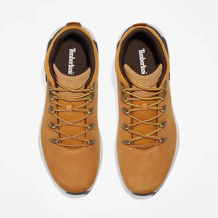 Timberland Sprint Trekker Hiking Boot for Men in Yellow and Black
