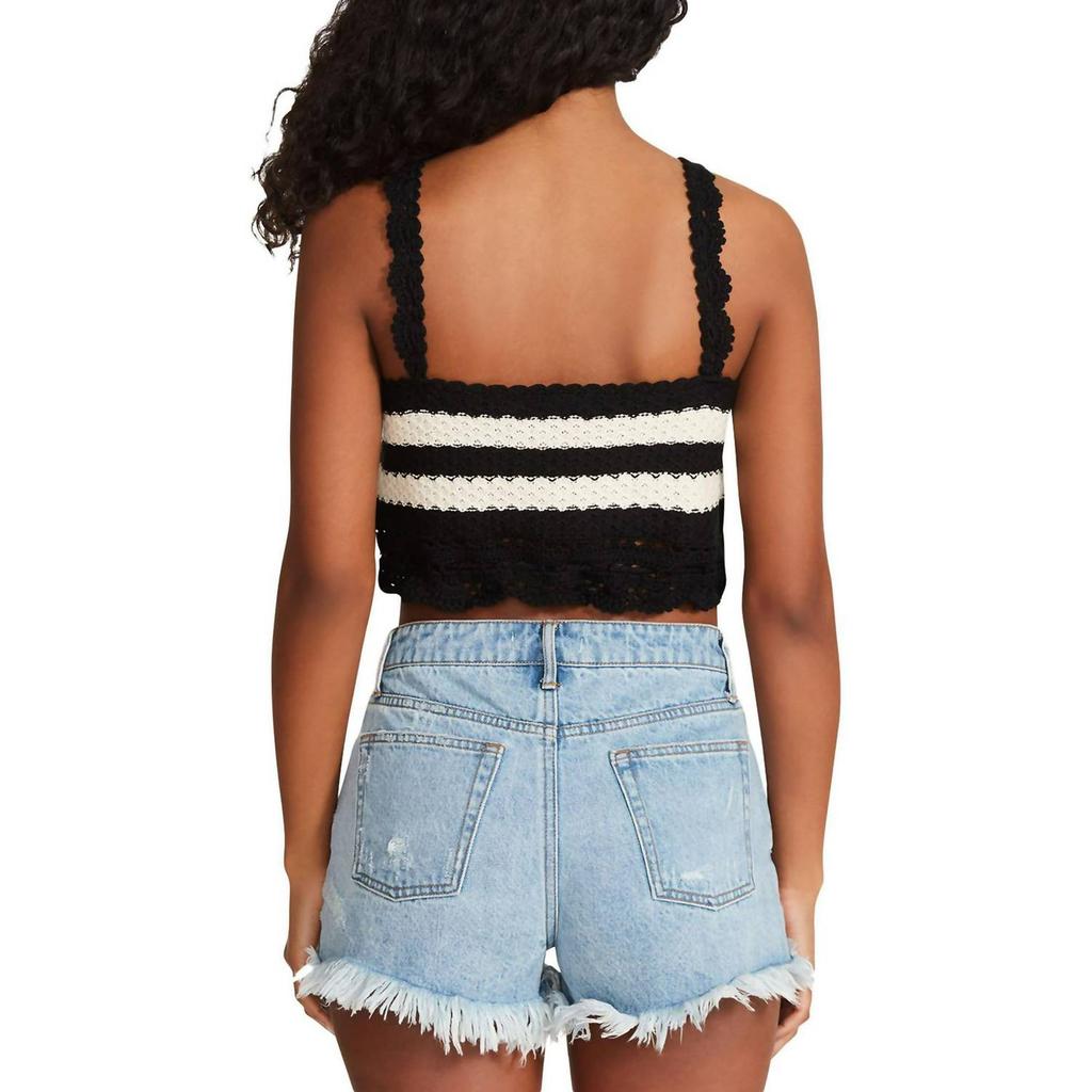 BB Dakota Bb Dakota - CROCHET CROP TOP