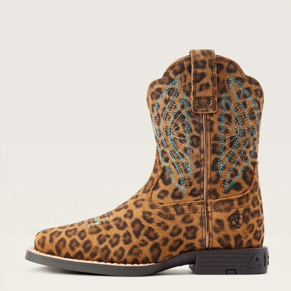 Ariat Ariat - Girl
s Primetime Leopard Boots 3