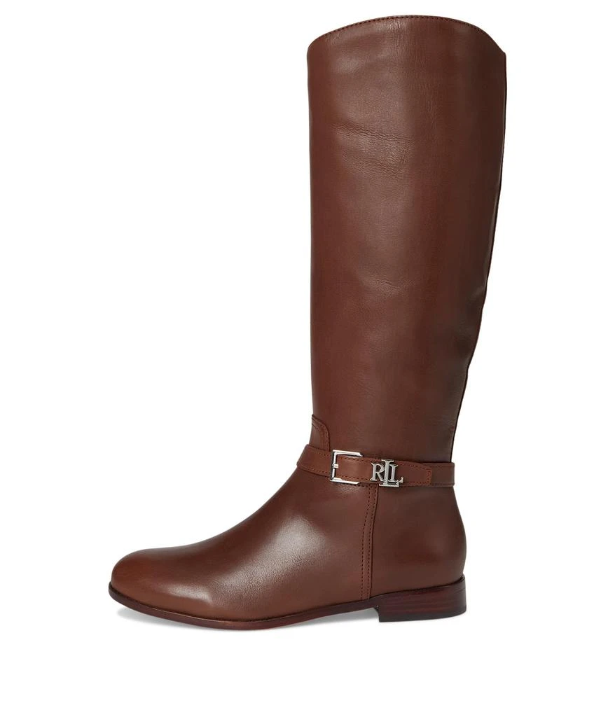 Ralph Lauren Brooke Burnished Leather Riding Boots 4