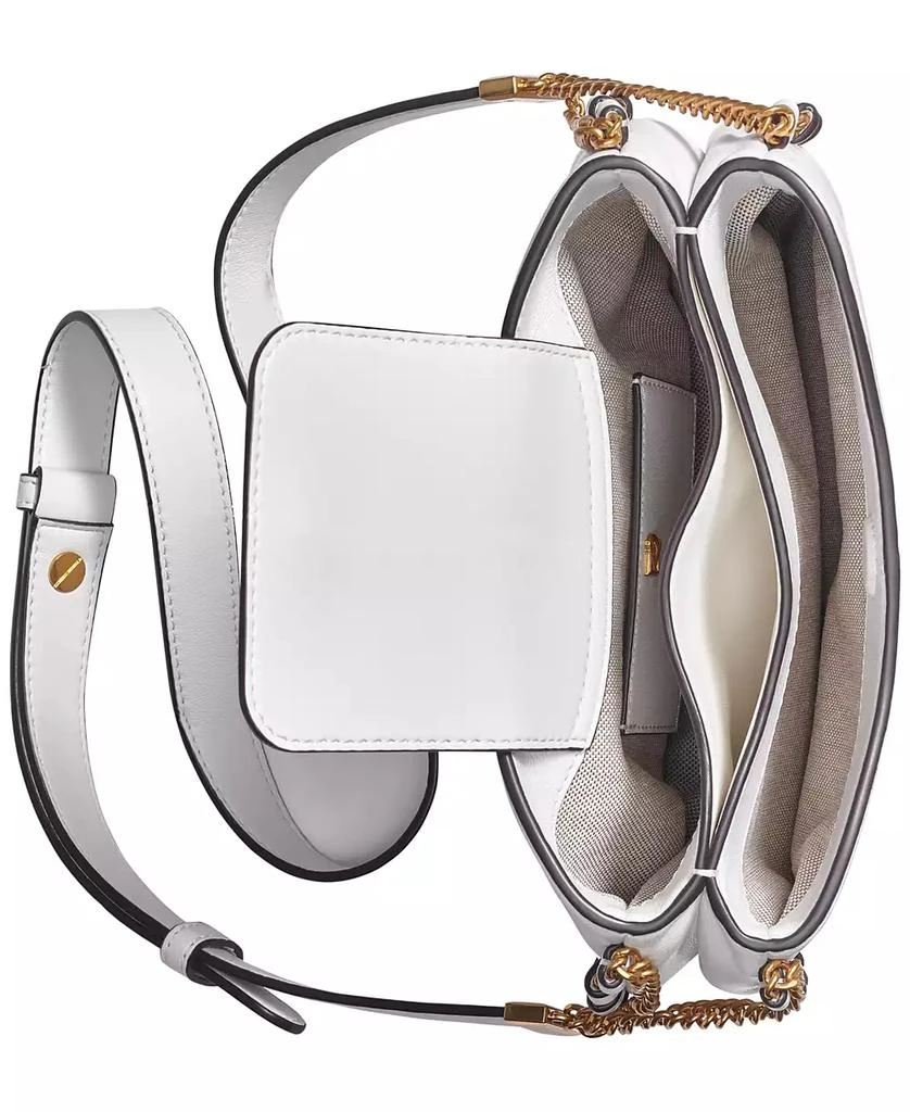 Donna Karan Batiste Leather Triple Compartment Crossbody 3
