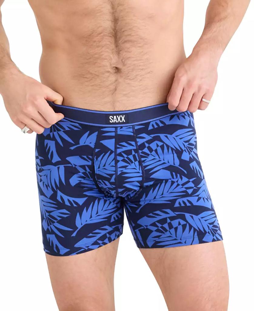 SAXX Men's Daytripper Relaxed-Fit Moisture-Wicking Printed Boxer Briefs