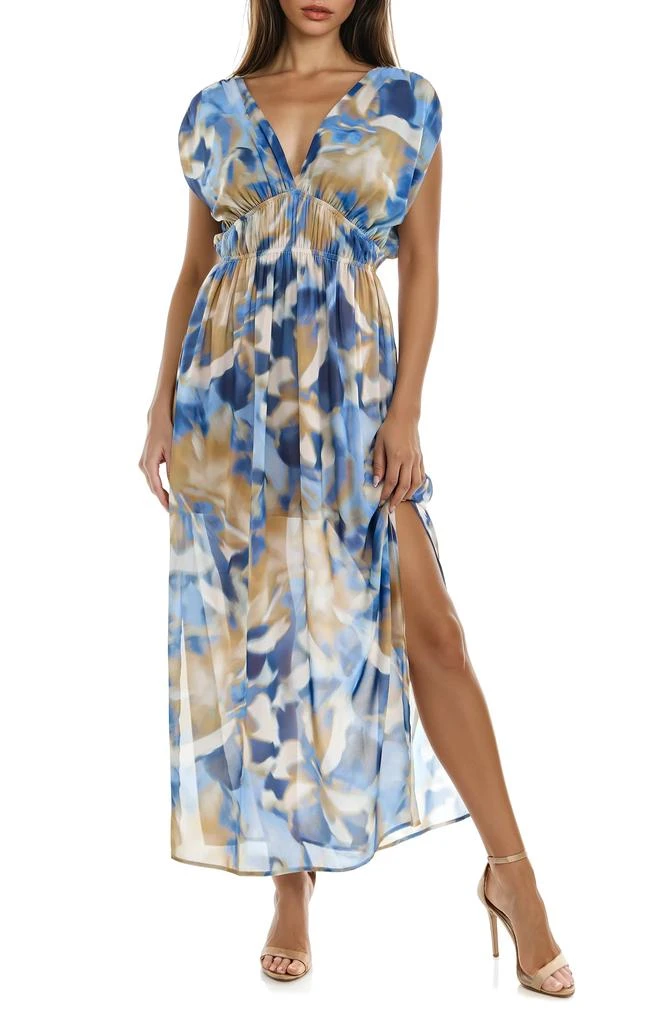 Socialite V-Neck Maxi Dress 1