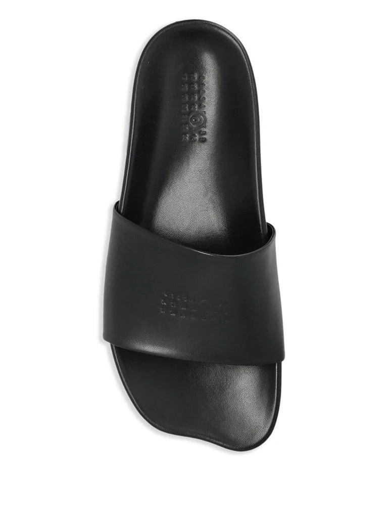 MM6 Mm6 Maison Margiela Logo Pool Slides 2