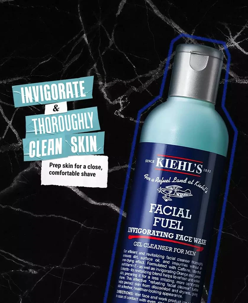Kiehl's Facial Fuel Energizing Face Wash, 33.8 oz. 3