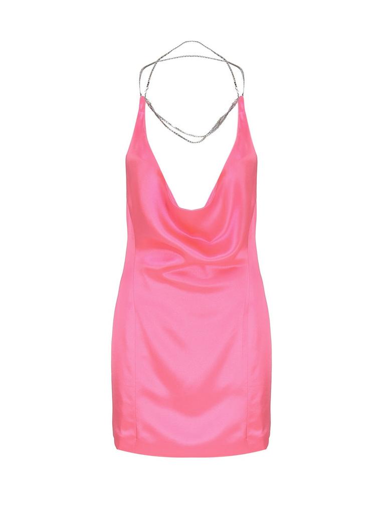 retrofête Retrofete Francesca Draped Neck Dress