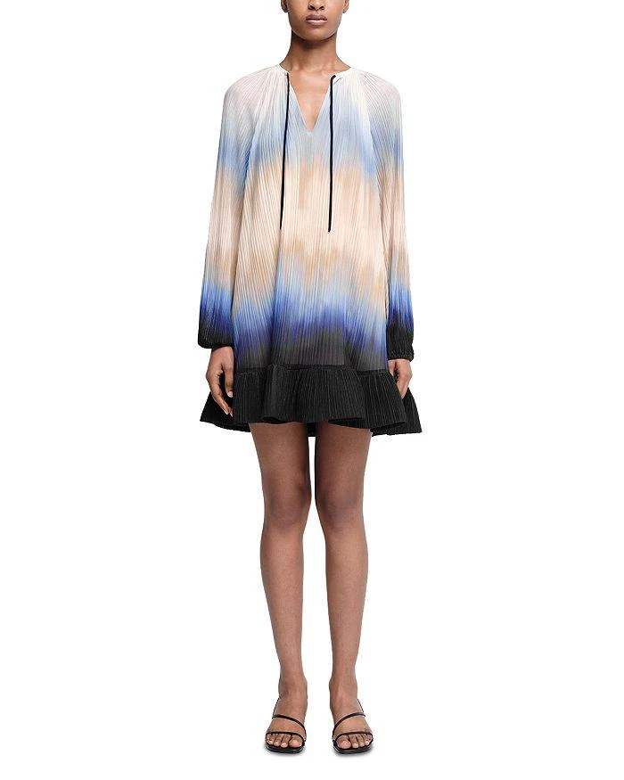 SIMKHAI Adasia Plissé Mini Dress 4