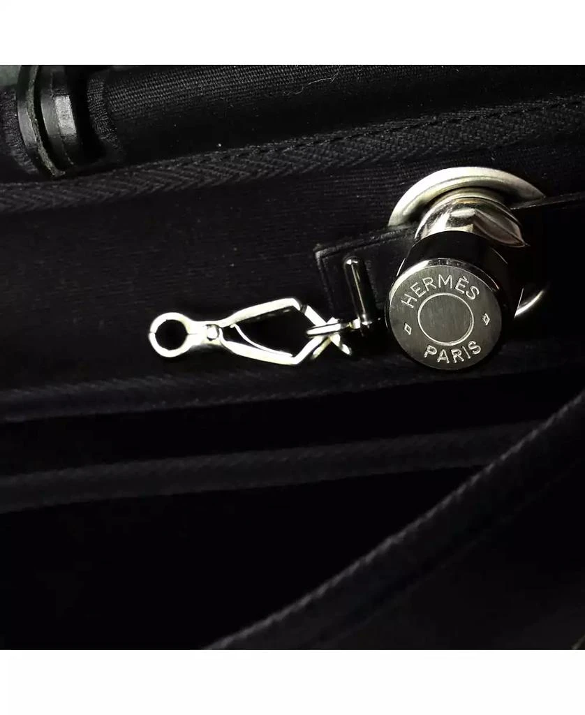 Pre-Owned HERMÉS PM Herbag Toile and Leather 6