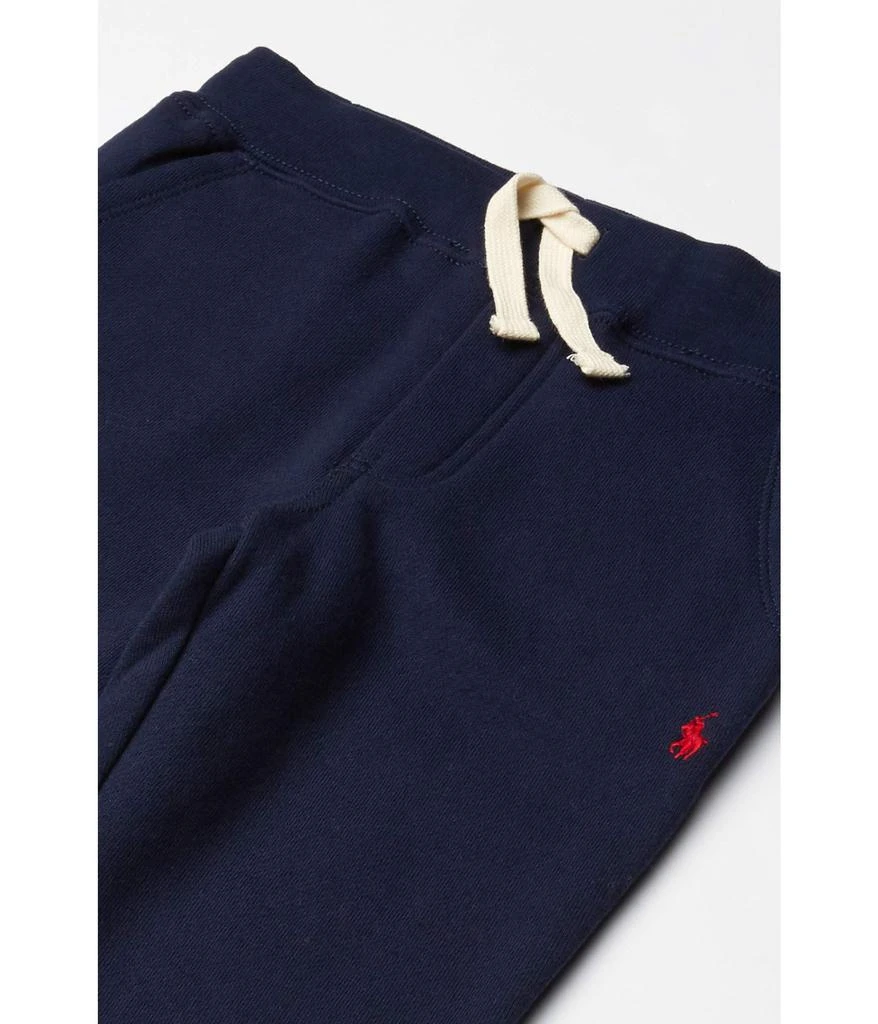 Ralph Lauren Cotton Blend Fleece Joggers (Little Kids) 3