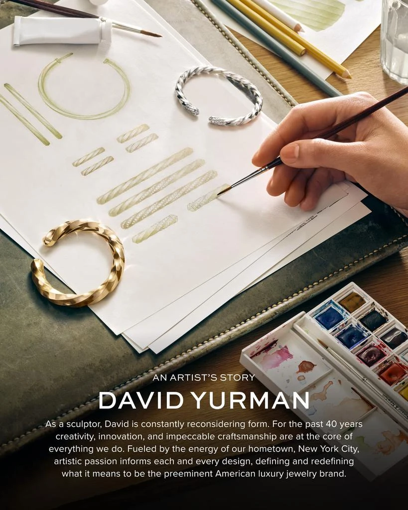 David Yurman 3mm DY Madison Toggle Bracelet in Silver 7