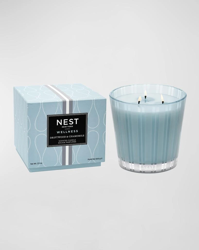 NEST New York Driftwood & Chamomile 3-Wick Candle, 21.1 oz. 1