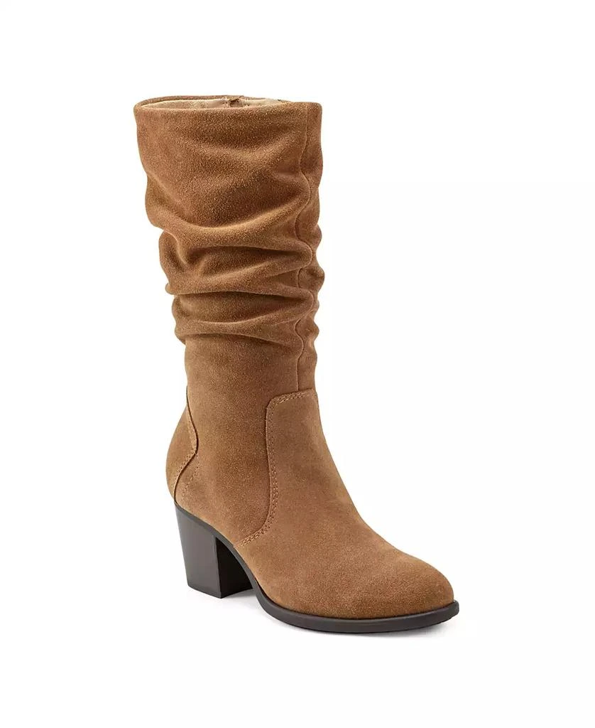 Earth Women's Vine Narrow Calf Block Heel Boots 1
