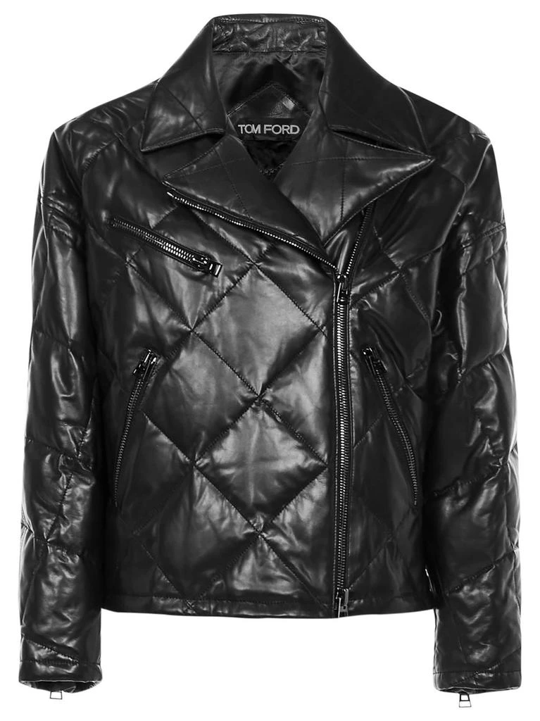 Tom Ford Tom Ford Quilted Zipped Jacket 1