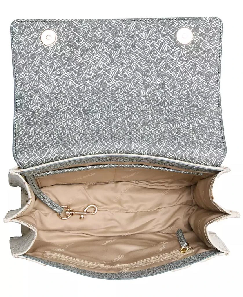 Brahmin Hallie Minden Small Leather Satchel 5