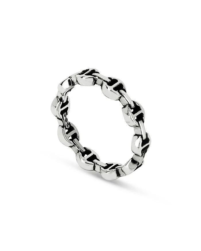 Hoorsenbuhs Sterling Silver Heritage Micro Dame III Link Ring 2