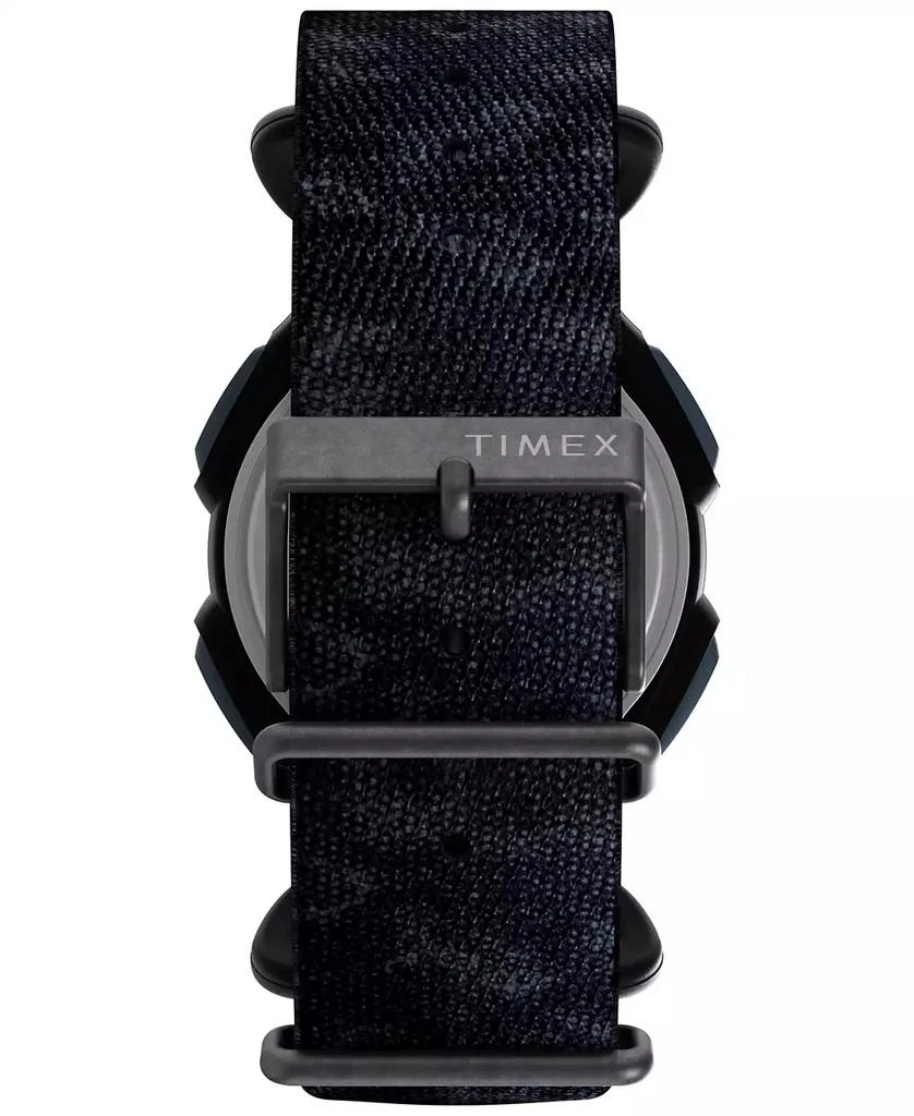 Timex Men's Quartz Digital Black Leather Watch, 38mm 3