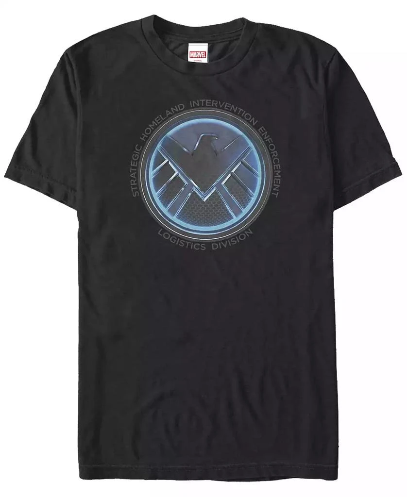 Marvel Marvel Men's Comic Collection Shield Meaning Emblem Short Sleeve T-Shirt 1