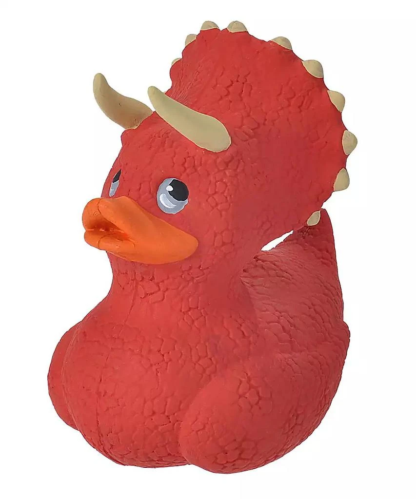 Wild Republic Rubber Duck Triceratops Figurines