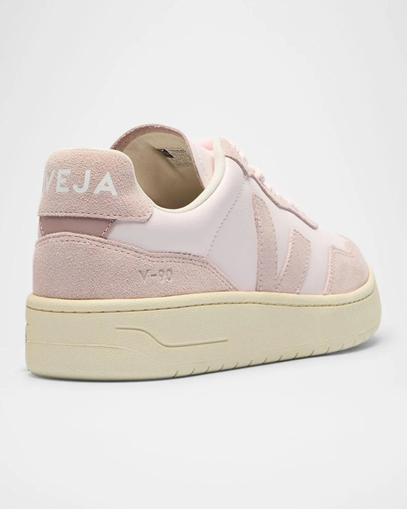Veja V-90 Bicolor Low-Top Sneakers 3